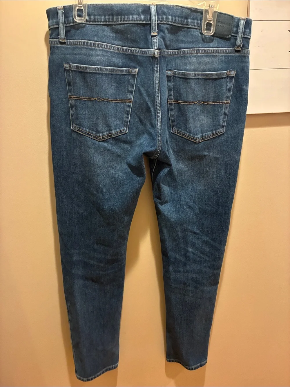 Lucky Brand Men's Skinny Jeans in Medium Blue Denim